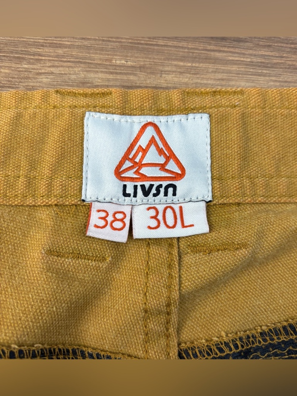 Livsn Flex Canvas Pants V2 Caramel Men’s - Picture 5 of 9